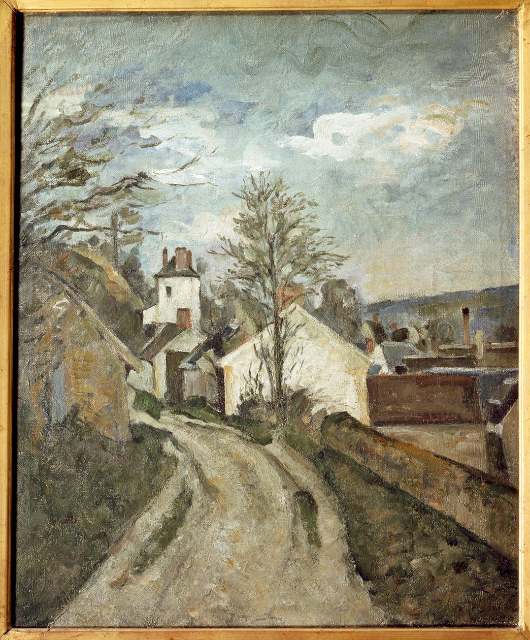 Das Haus von Doktor Gachet in Auvers von Paul Cézanne