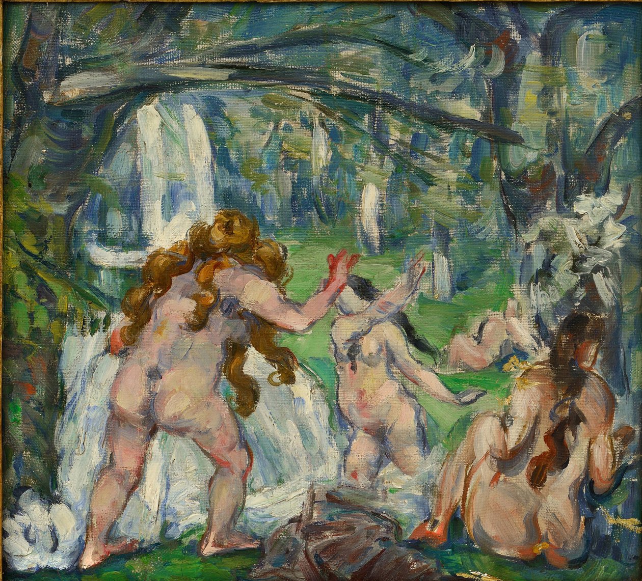Drei Badende von Paul Cézanne