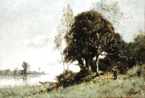 Insel an der Loire von Paul Desire Trouillebert
