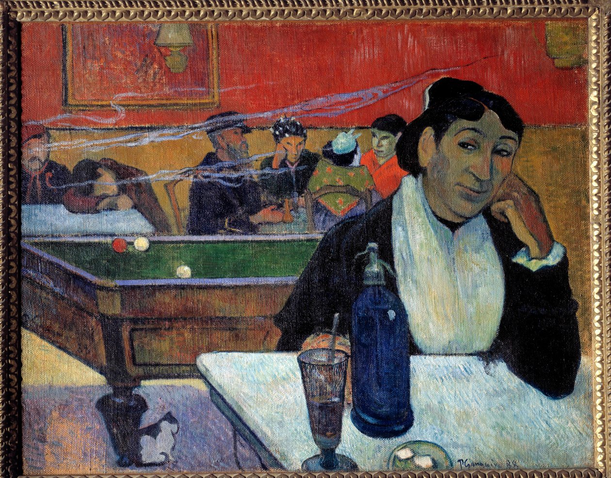 Im Café (Arles) von Paul Gauguin