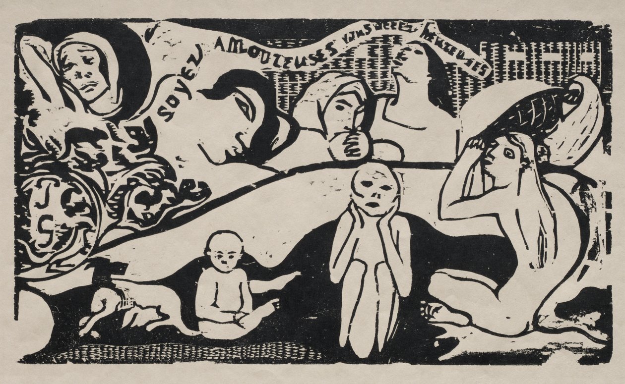 Sei verliebt und du wirst glücklich sein von Paul Gauguin