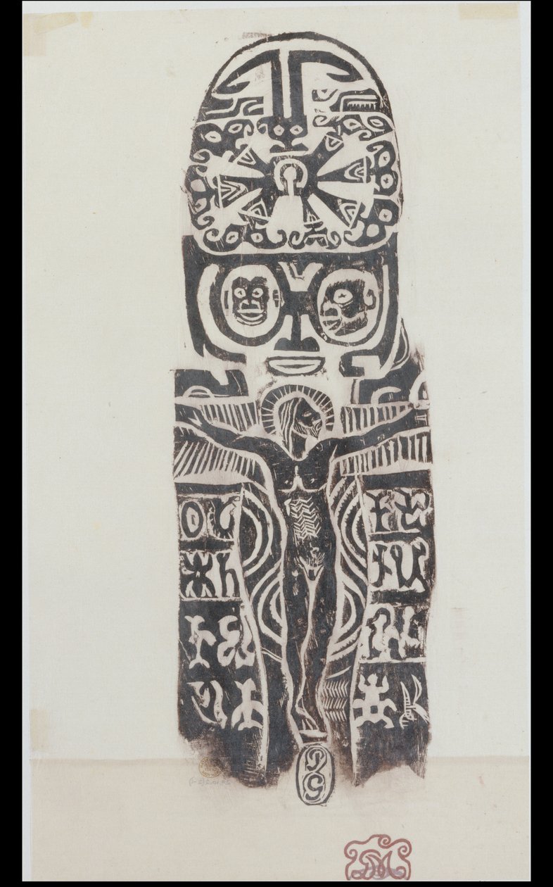 Christus am Kreuz von Paul Gauguin