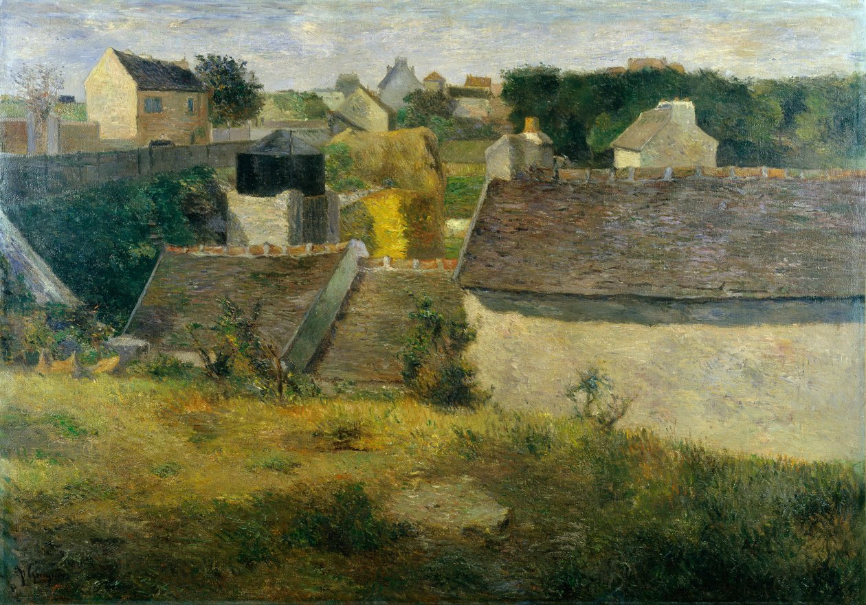 Häuser in Vaugirard von Paul Gauguin
