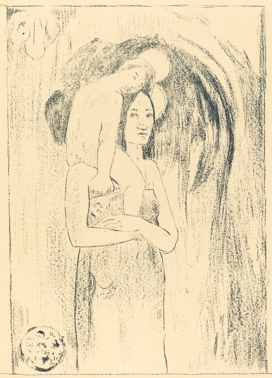 Ia Orana Maria Wir grüßen dich, Maria, ca. 1894 von Paul Gauguin
