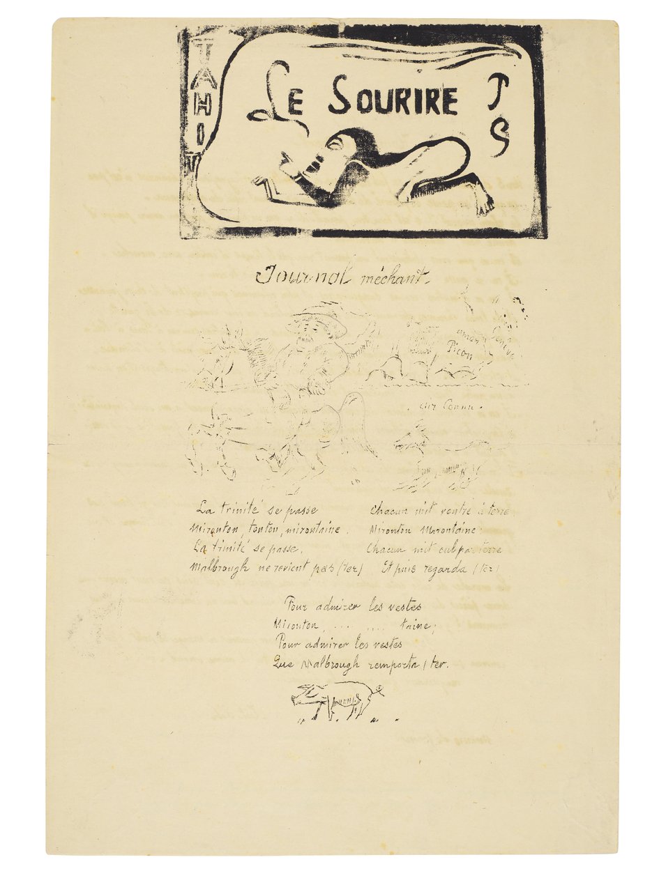 Das Lächeln von Paul Gauguin