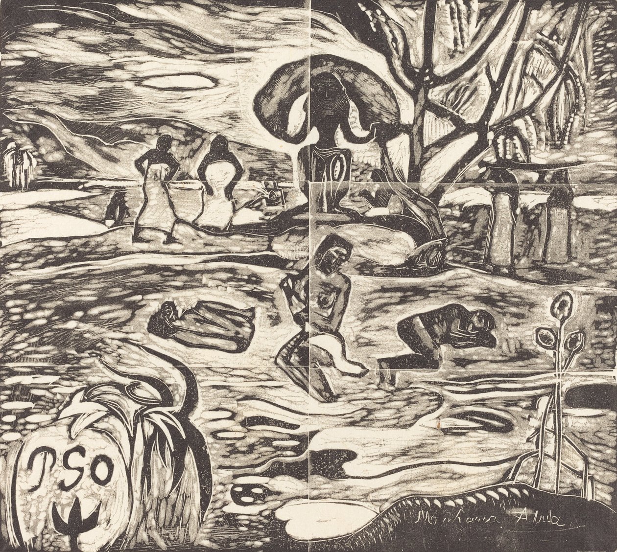 Mahana Atua Das Essen der Götter von Paul Gauguin