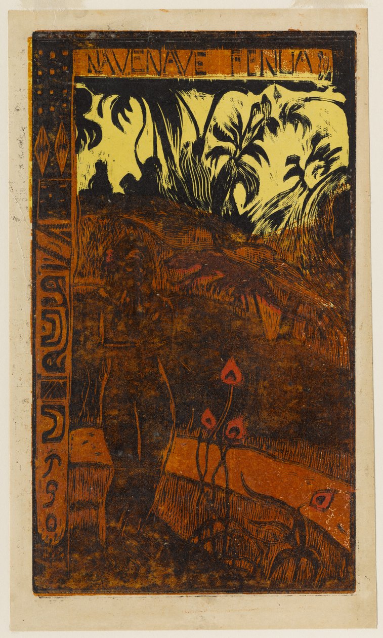 Nave Nave Fenua (Wunderbares Land) von Paul Gauguin