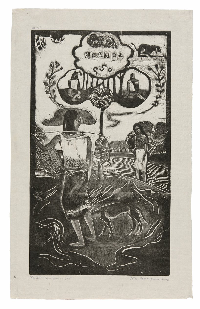 Noa Noa (Duftend), aus der Noa Noa Suite von Paul Gauguin
