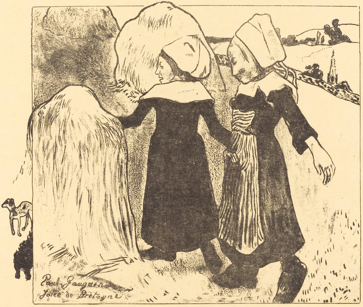 Freuden der Bretagne von Paul Gauguin