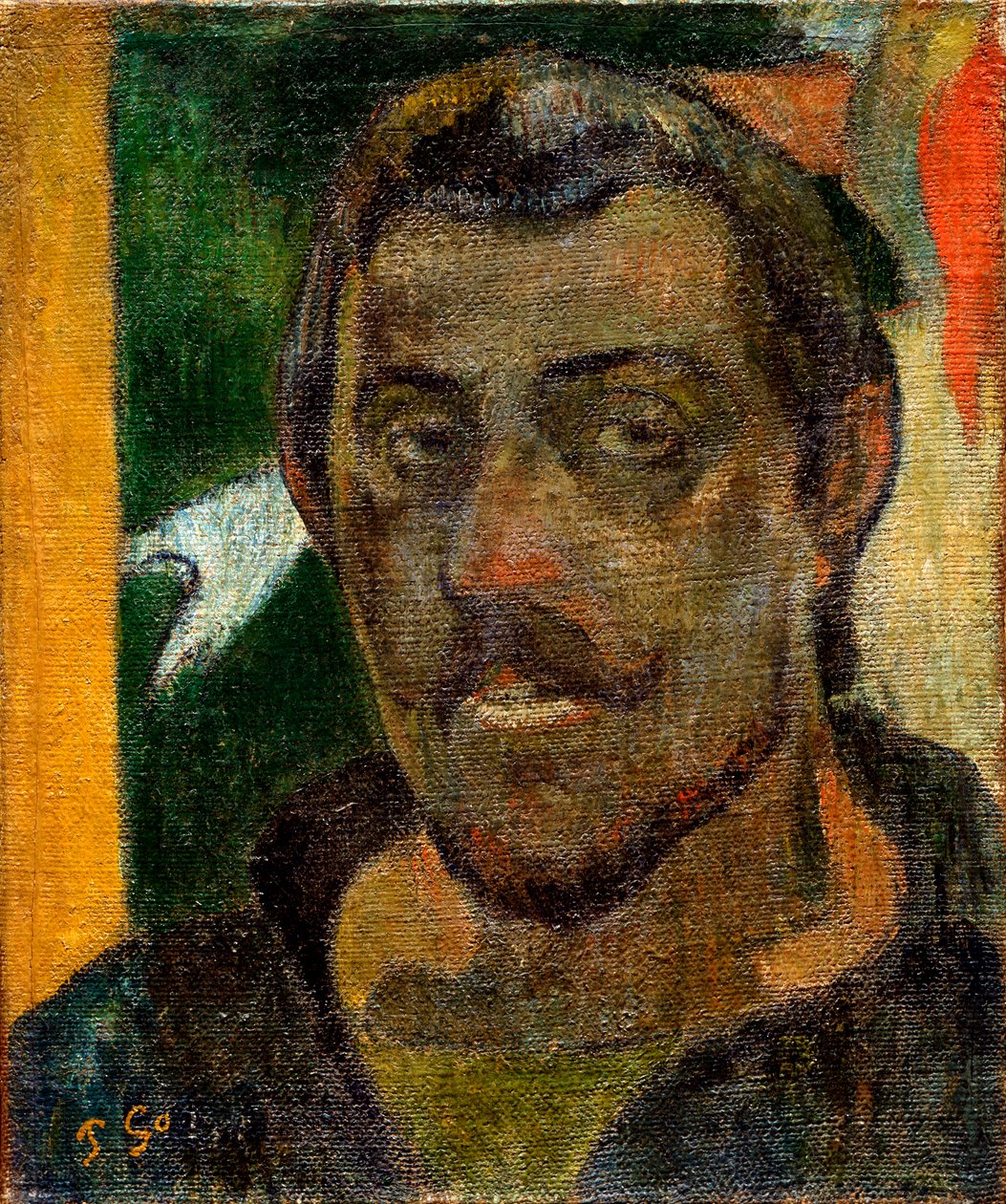 Selbstporträt, 1890-1894 von Paul Gauguin