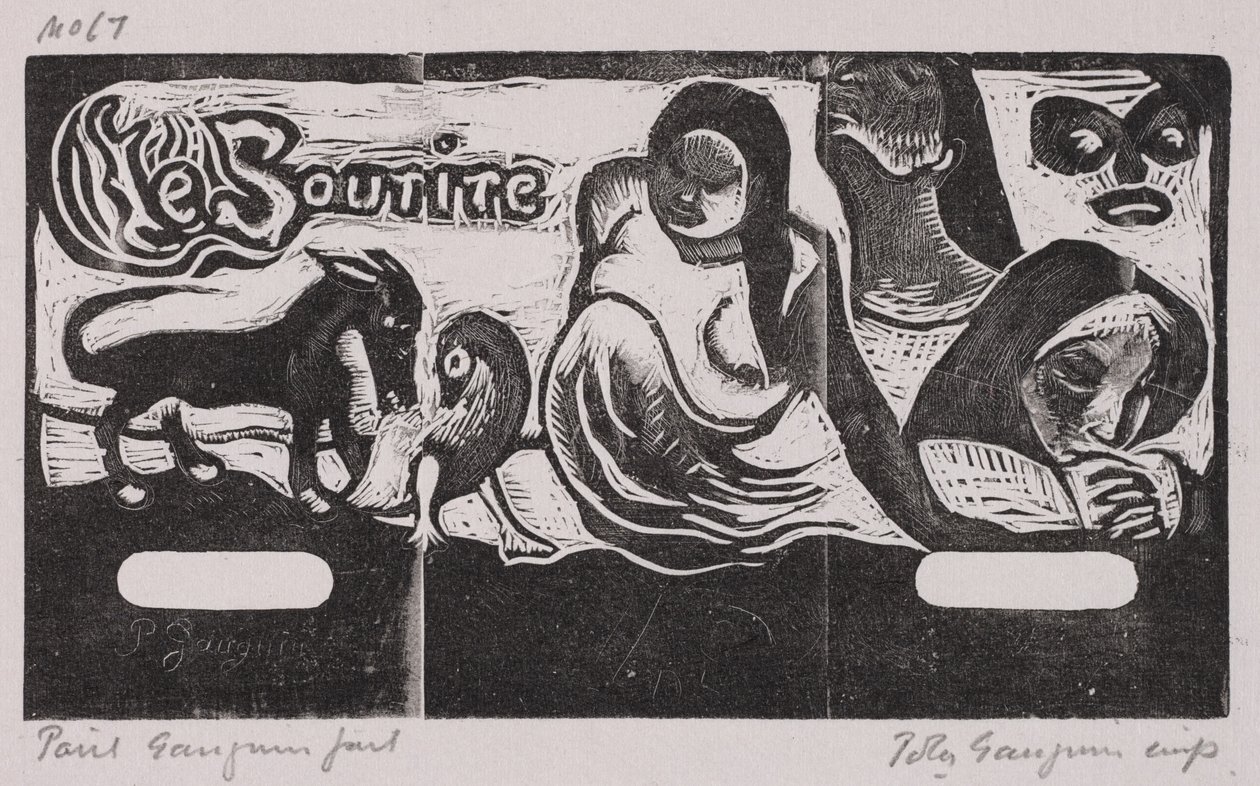 Tahitianische und Noa Noa Serie, Das Lächeln von Paul Gauguin