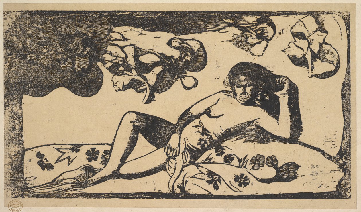 Die Königin der Schönheit - Langorous, 1898 von Paul Gauguin