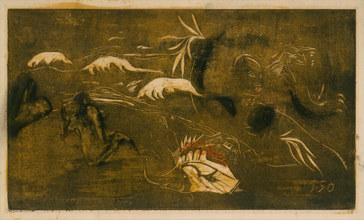 Das Universum wird erschaffen von Paul Gauguin