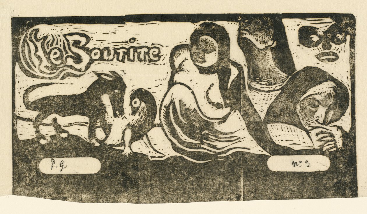Titelseite für Le Sourire von Paul Gauguin