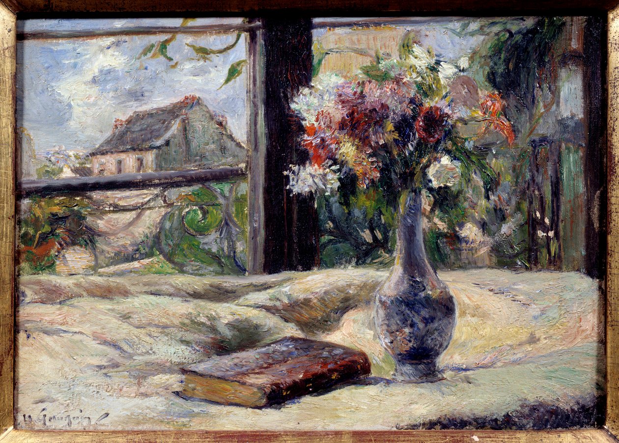 Blumenvase von Paul Gauguin