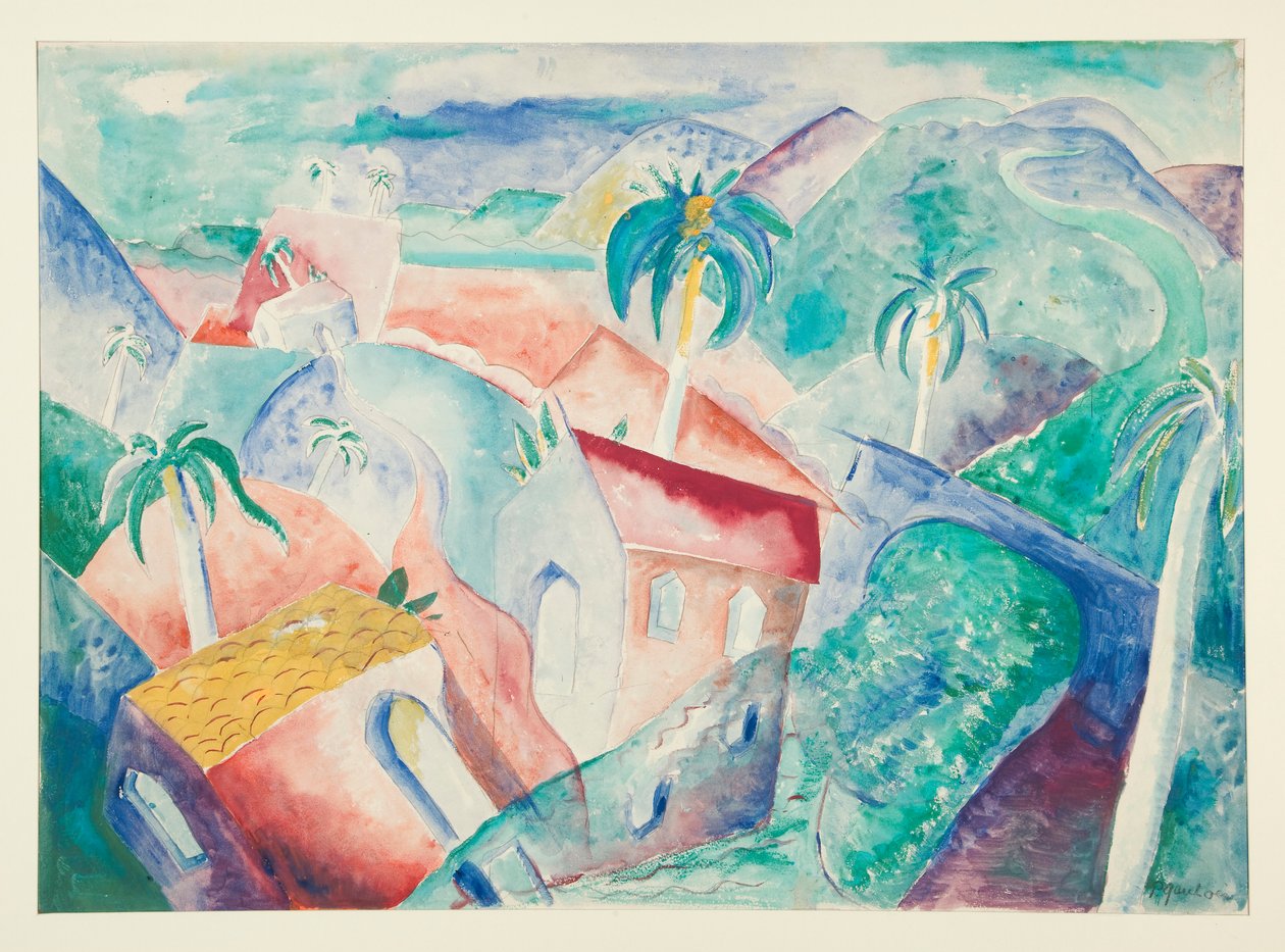 Kubanische Landschaft von Paul Gaulois