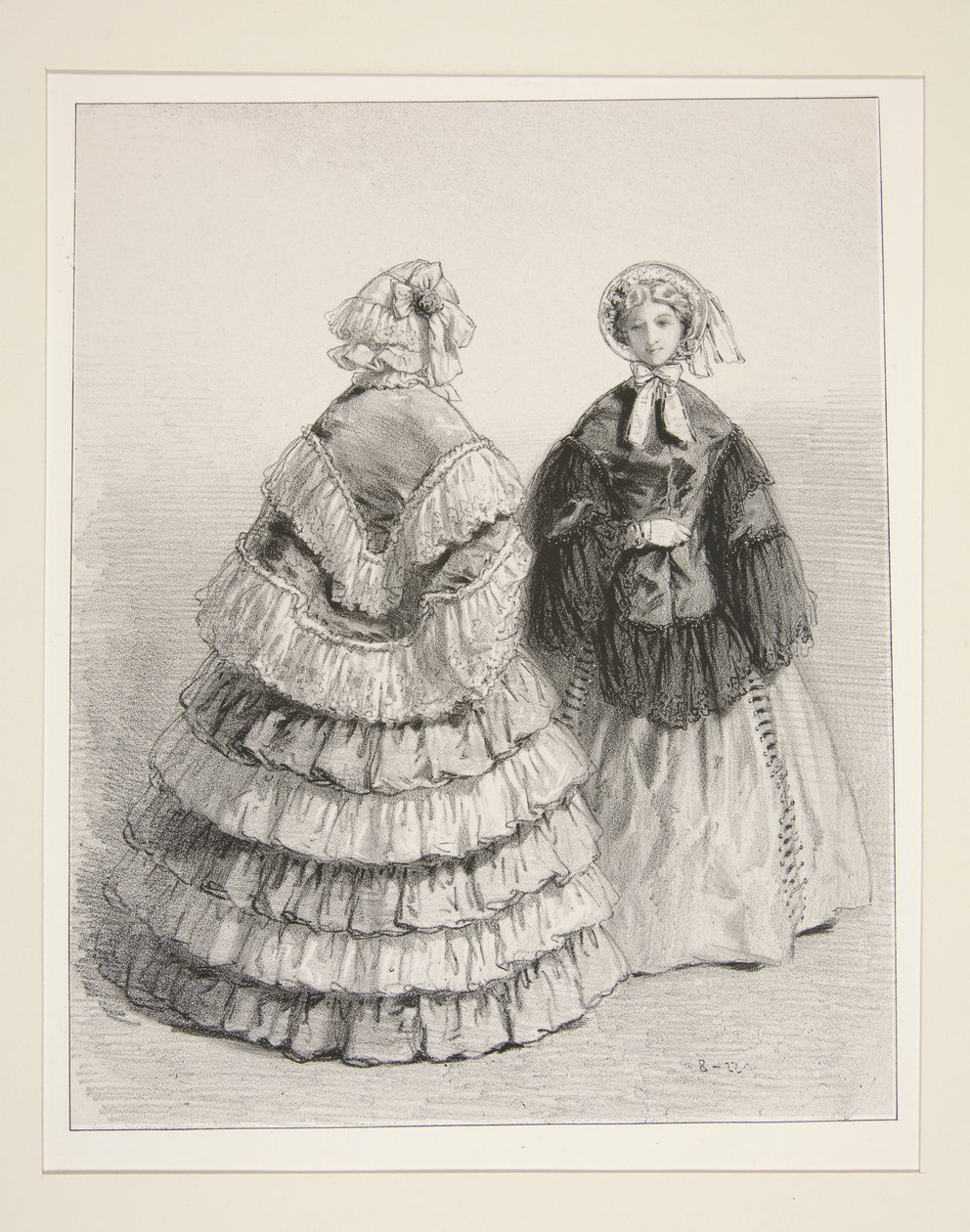 Besuchs-Toilette von Paul Gavarni