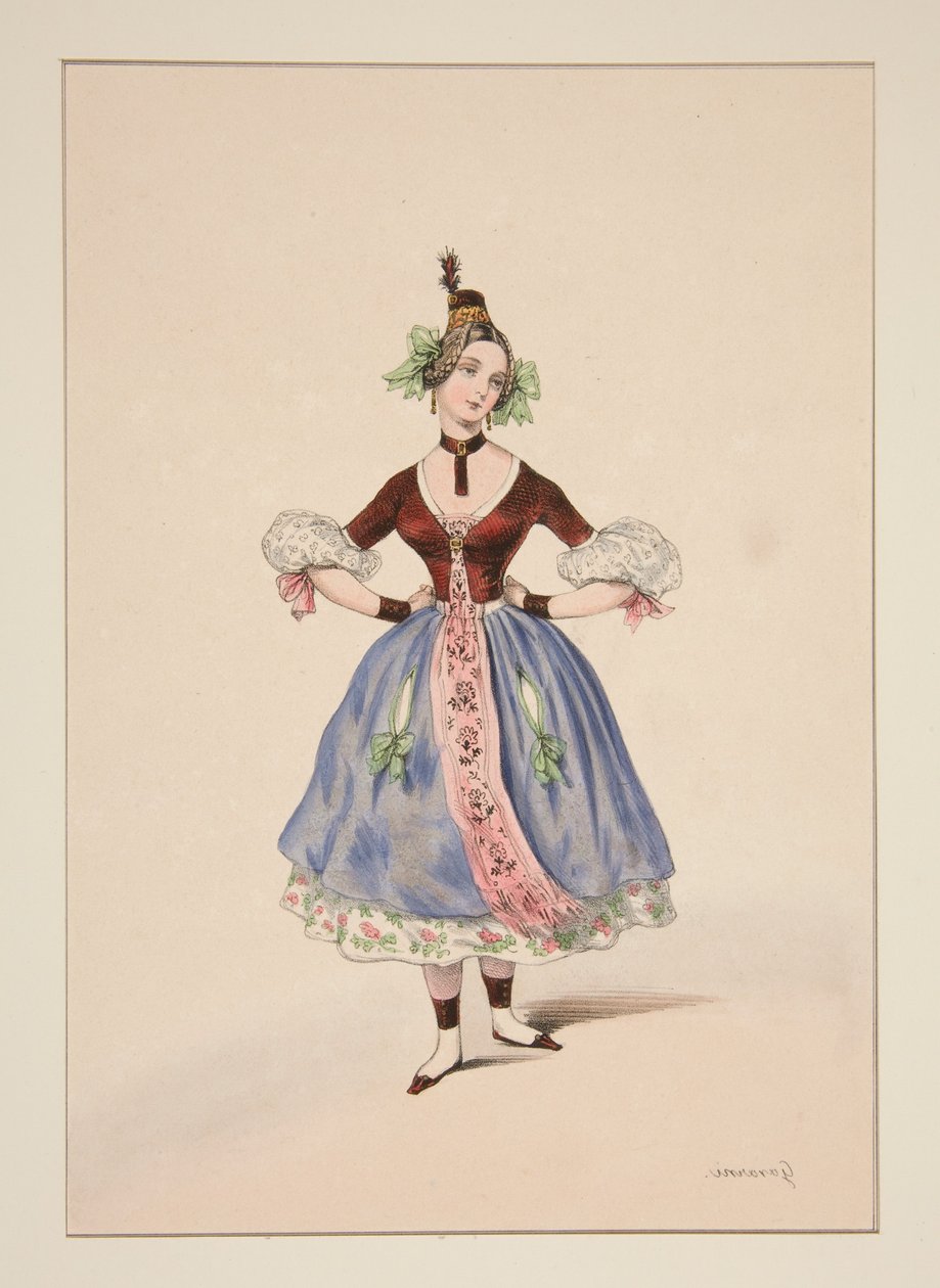 Elsässerin von Paul Gavarni