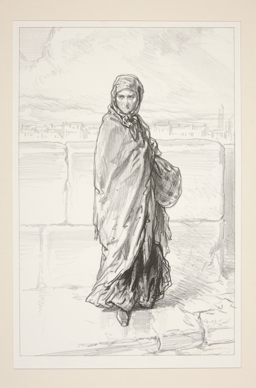 BOHEMES. In einer Kutsche. von Paul Gavarni