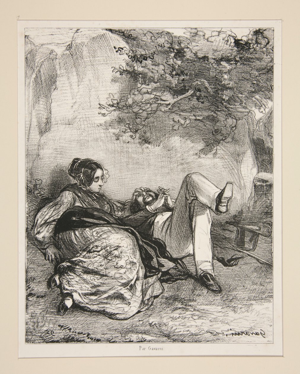 Dodophe und Titine von Paul Gavarni