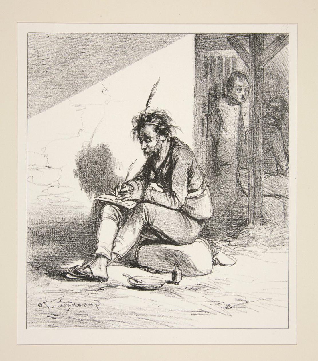 Ich, unterzeichneter König der Batignolles, Prinz von Clichy,... von Paul Gavarni