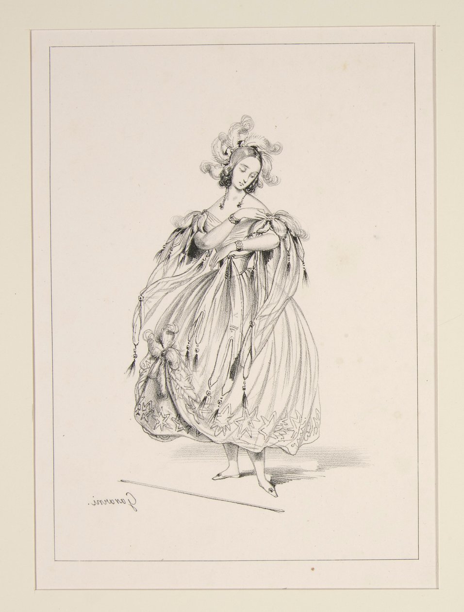 Die Fee des Salons von Paul Gavarni