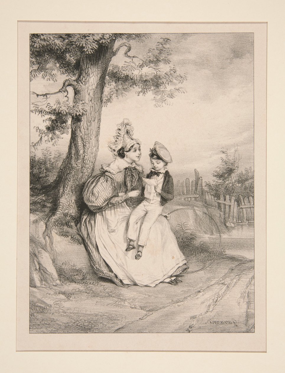 Der kleine Dolmetscher von Paul Gavarni