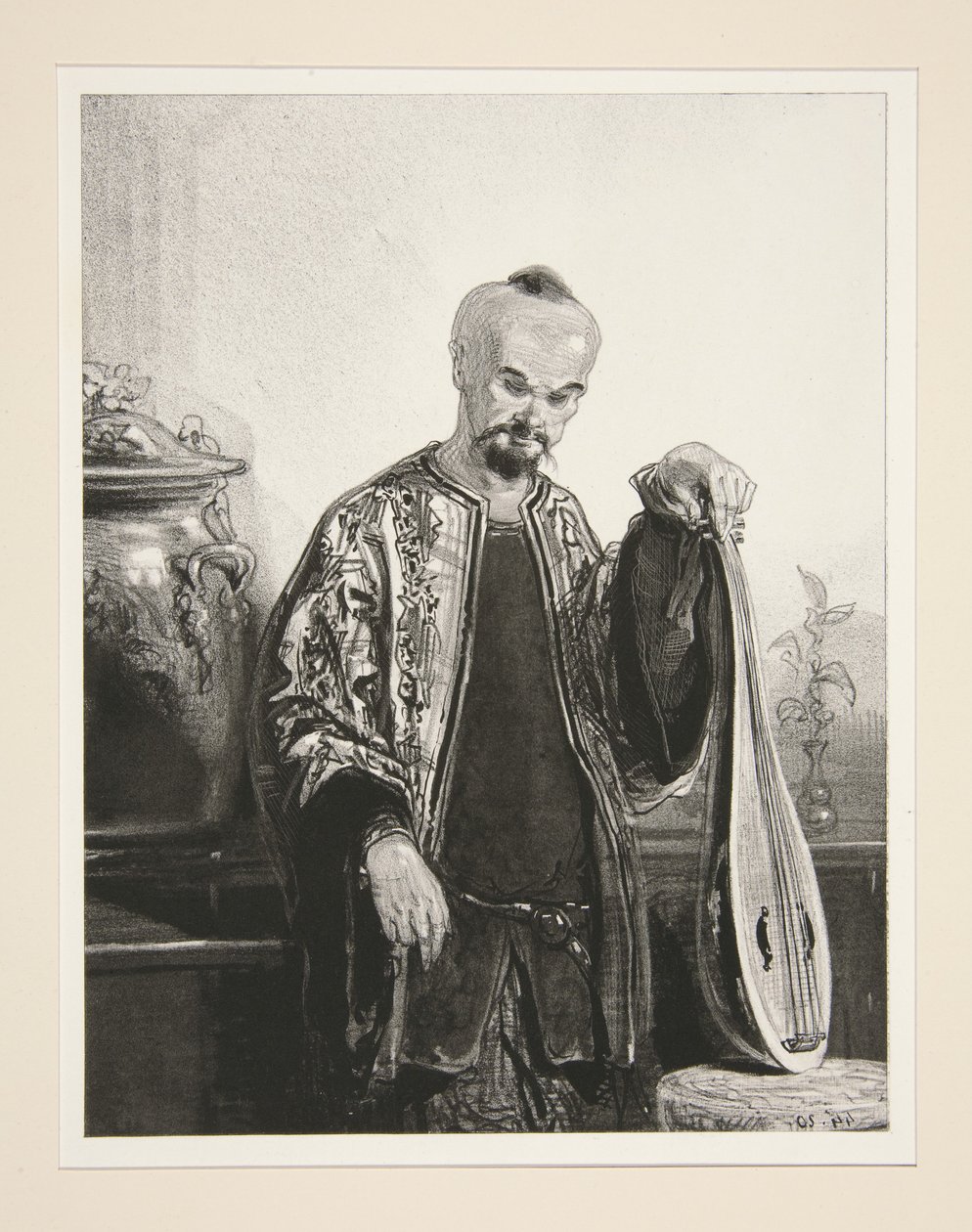 LE TSING. von Paul Gavarni