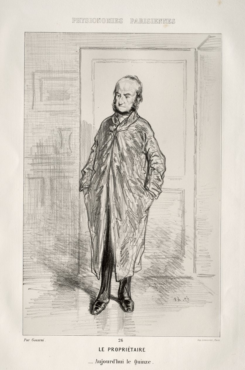 Der Eigentümer von Paul Gavarni
