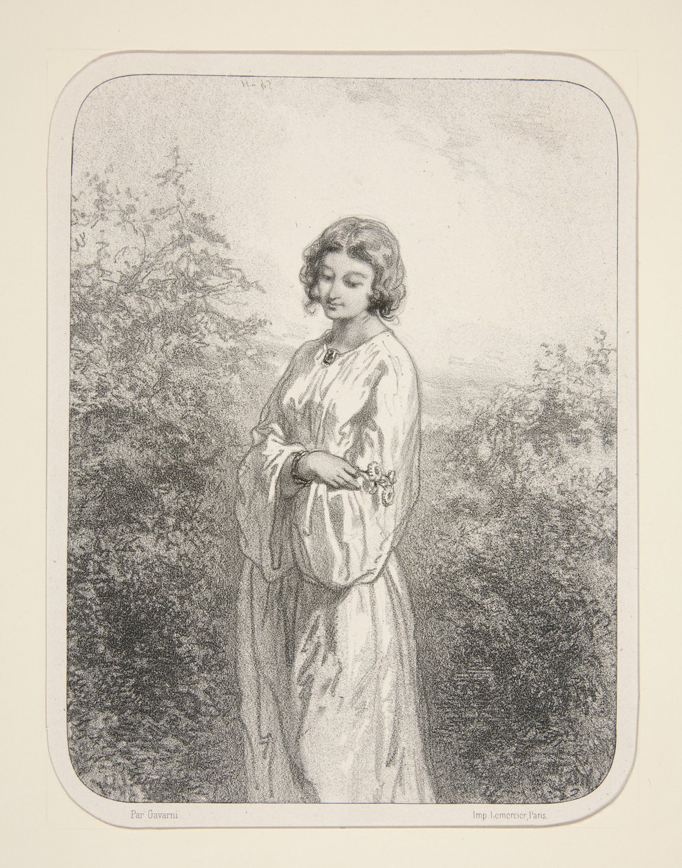 Die Margeriten von Paul Gavarni