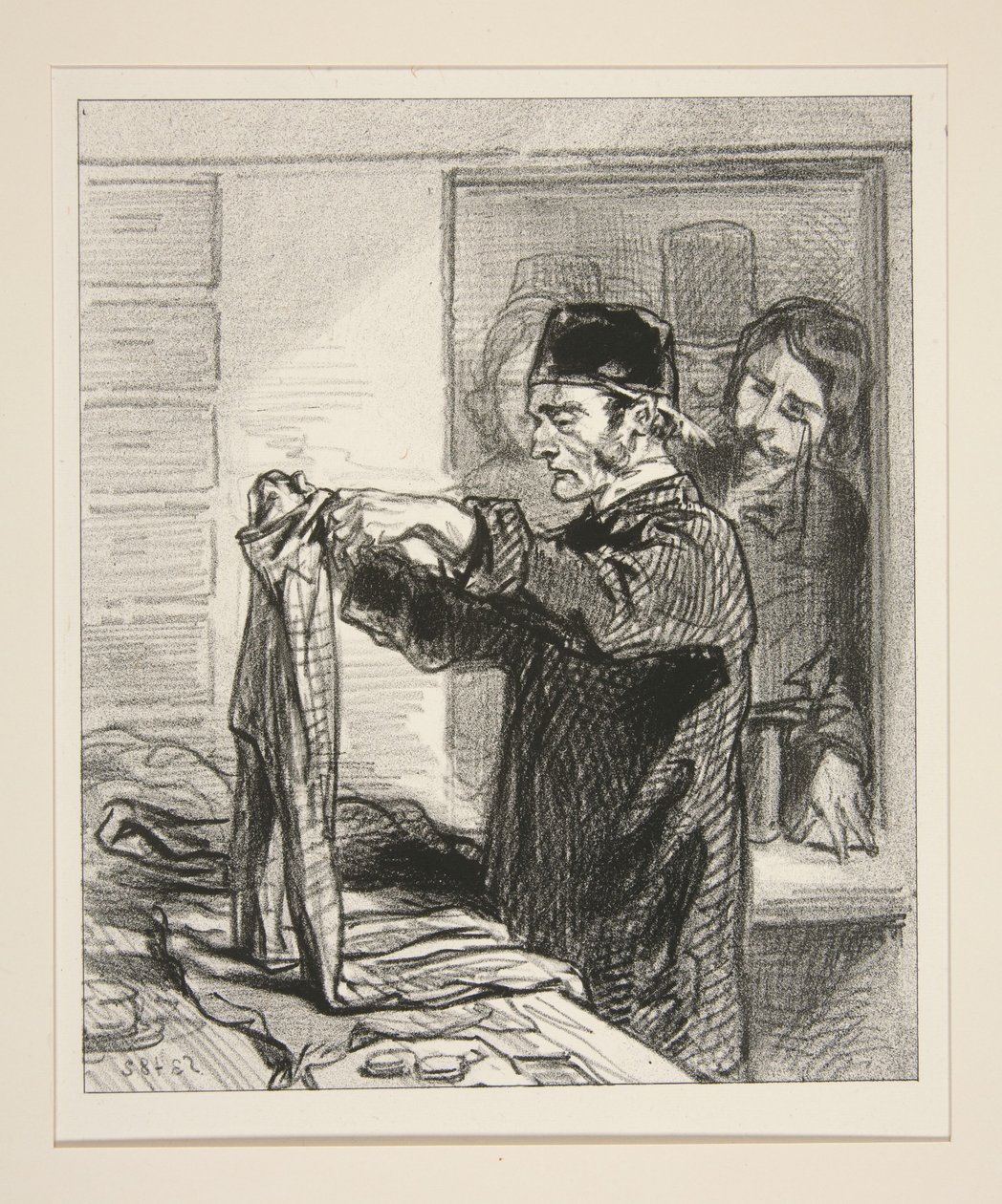 "Meine Tante." von Paul Gavarni