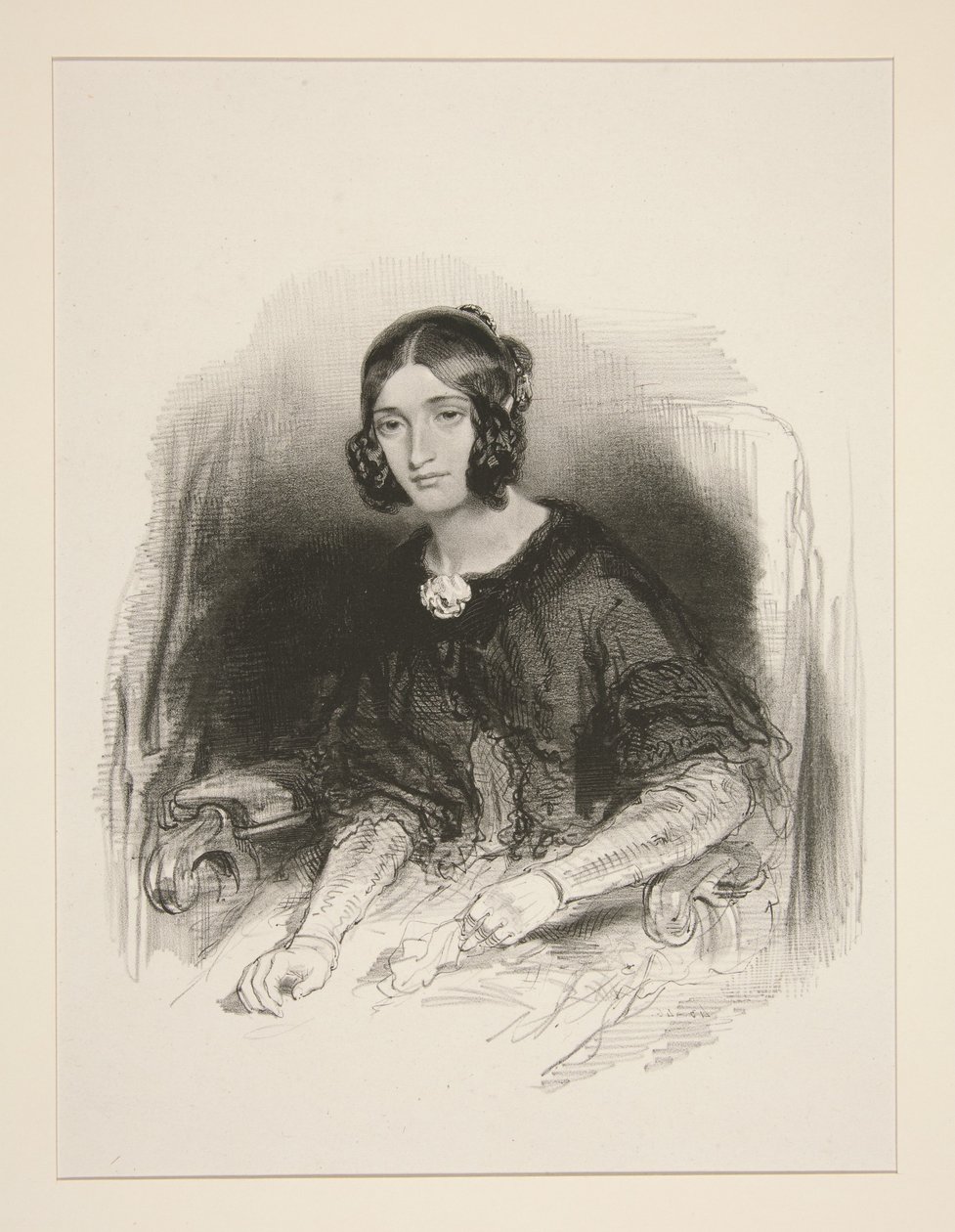 Frau Goulet von Paul Gavarni