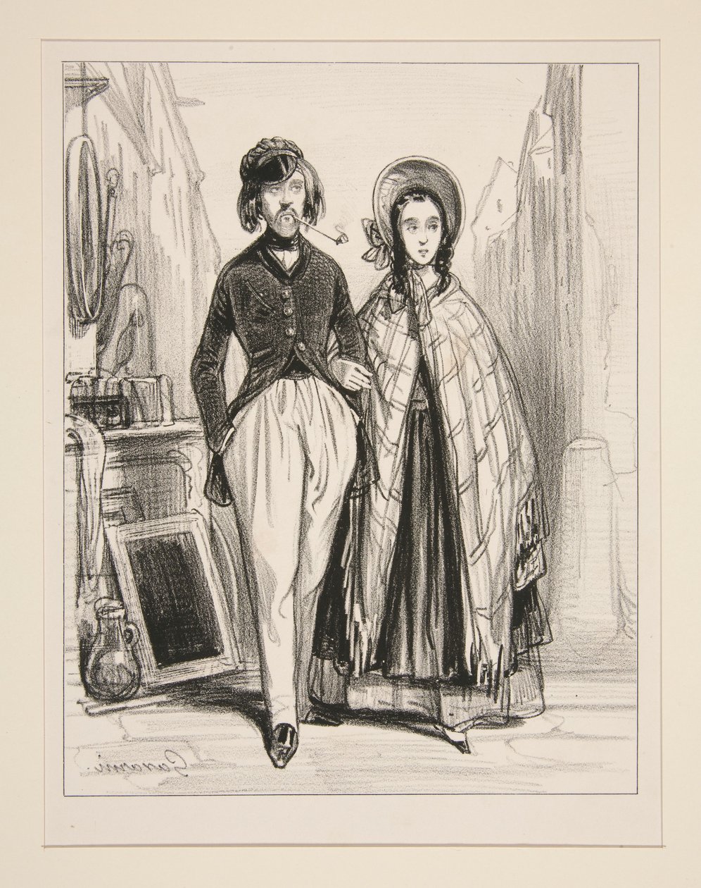 Herr und Frau Ernest... von Paul Gavarni
