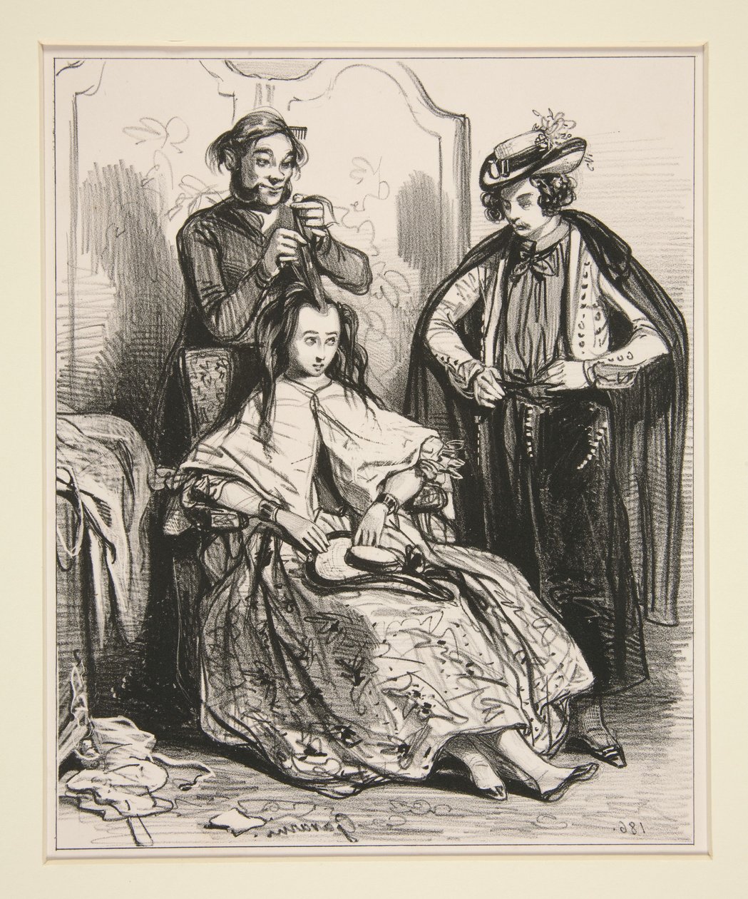 Nr. 25 - Der Karneval - So bist du bereit, was? von Paul Gavarni