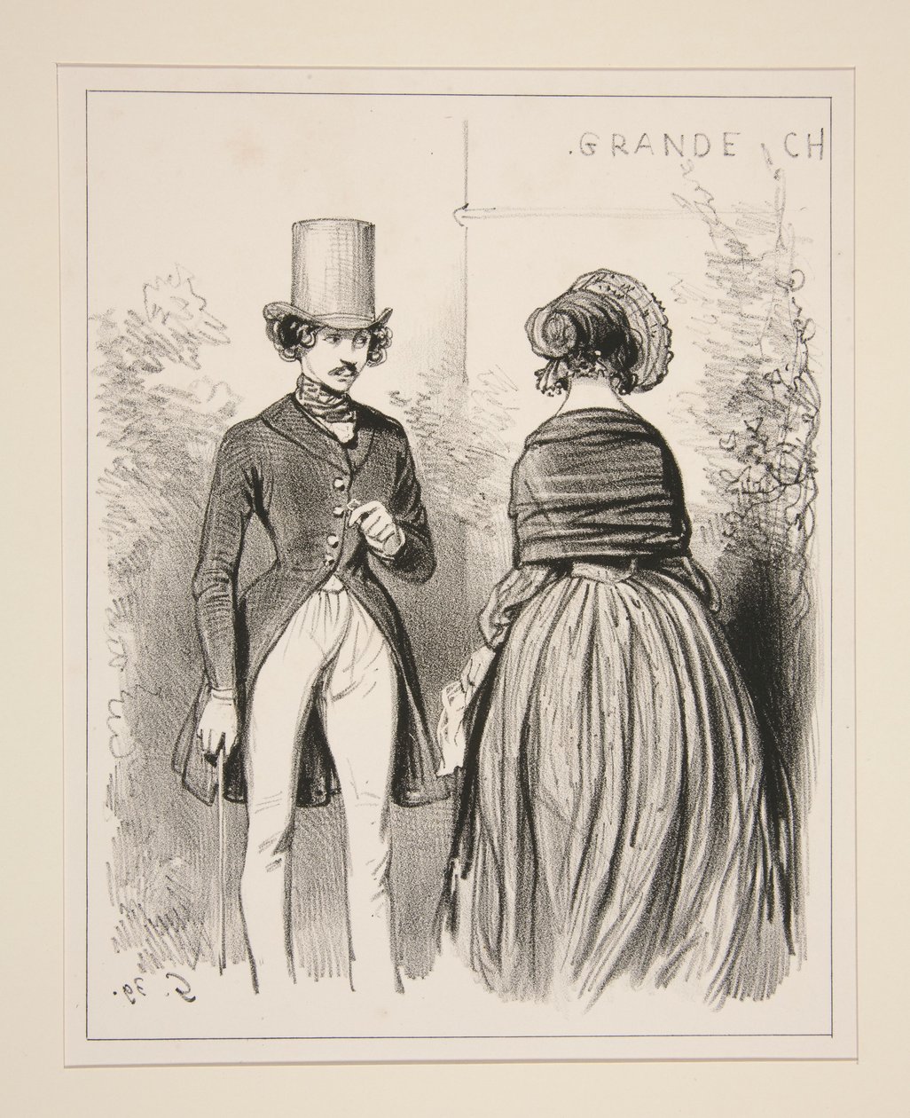 Man hat weder Freuden noch Schmerzen (sic) von Paul Gavarni
