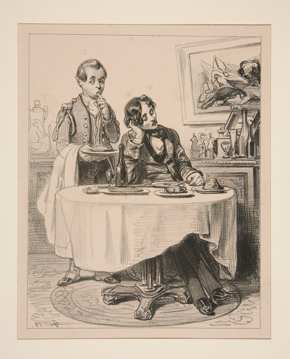 Kein Appetit von Paul Gavarni