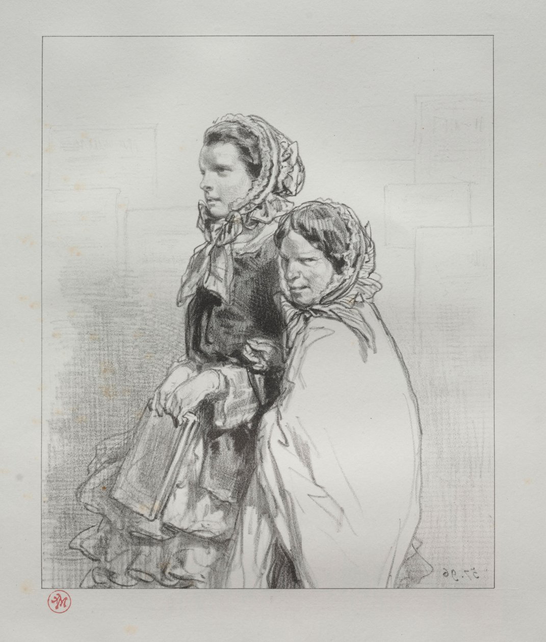Par-ci, par-là: Meine Tochter hat gesungen, 1854-1856 von Paul Gavarni