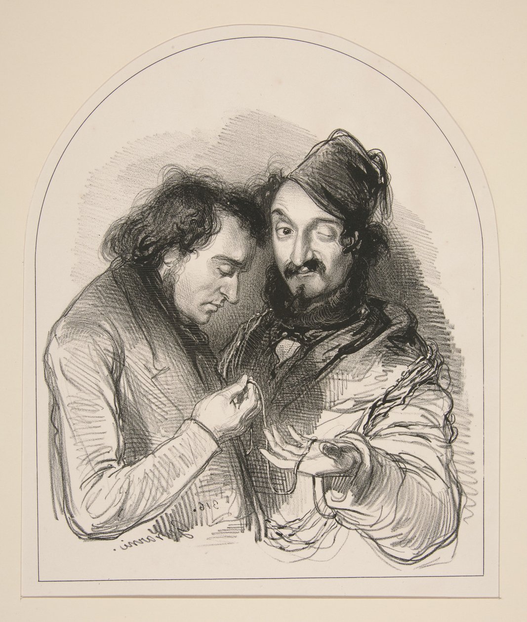 List und Vertrauen von Paul Gavarni