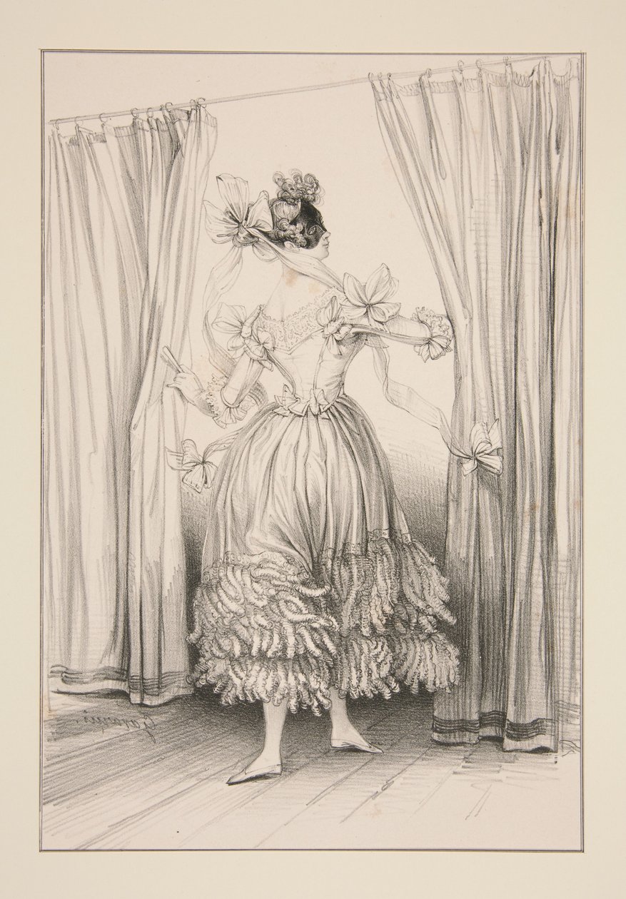 SENORITA. von Paul Gavarni