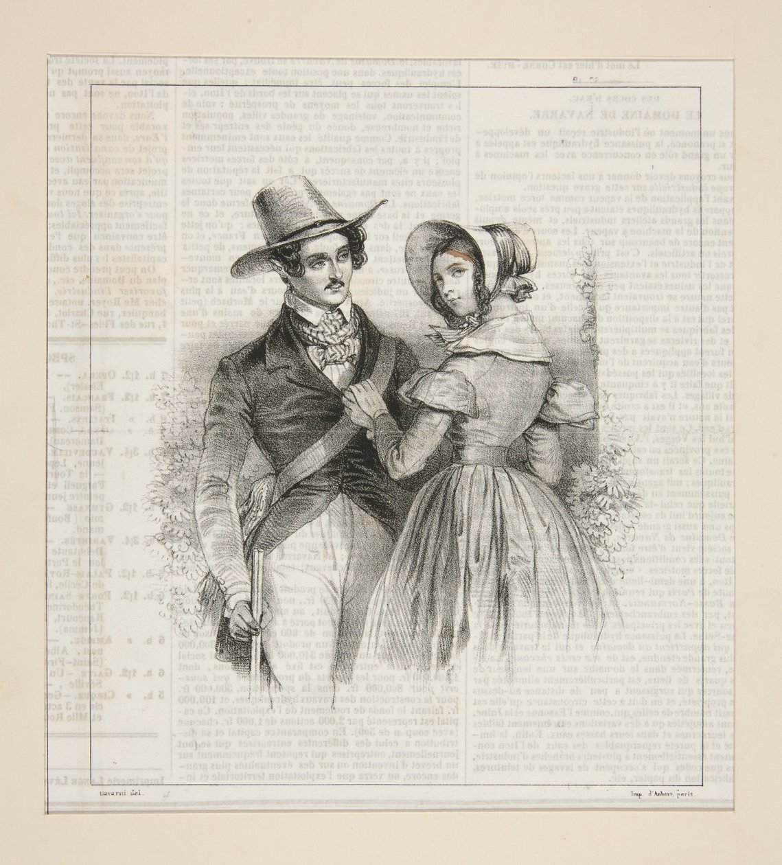SEPTEMBER. von Paul Gavarni