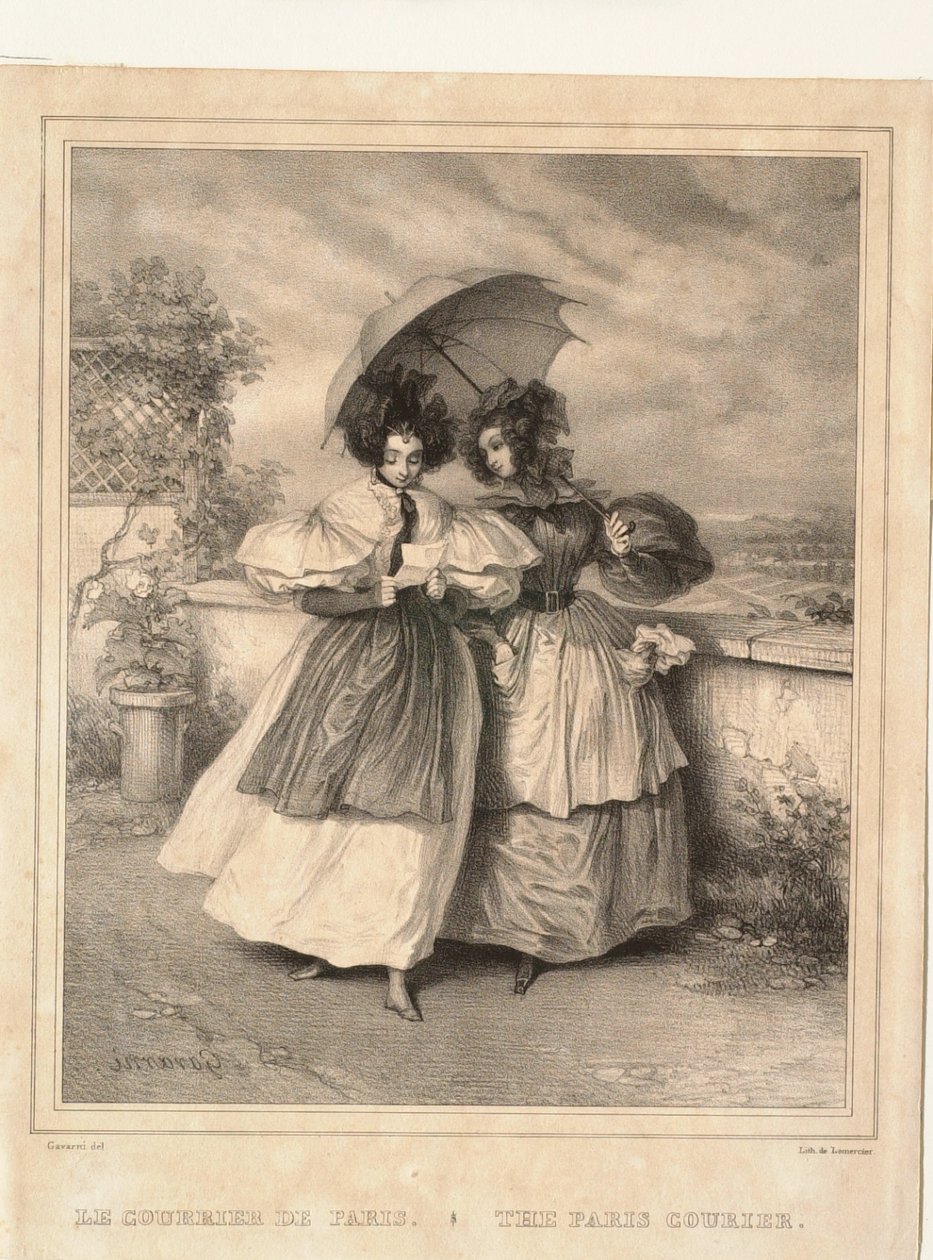Der Pariser Kurier von Paul Gavarni