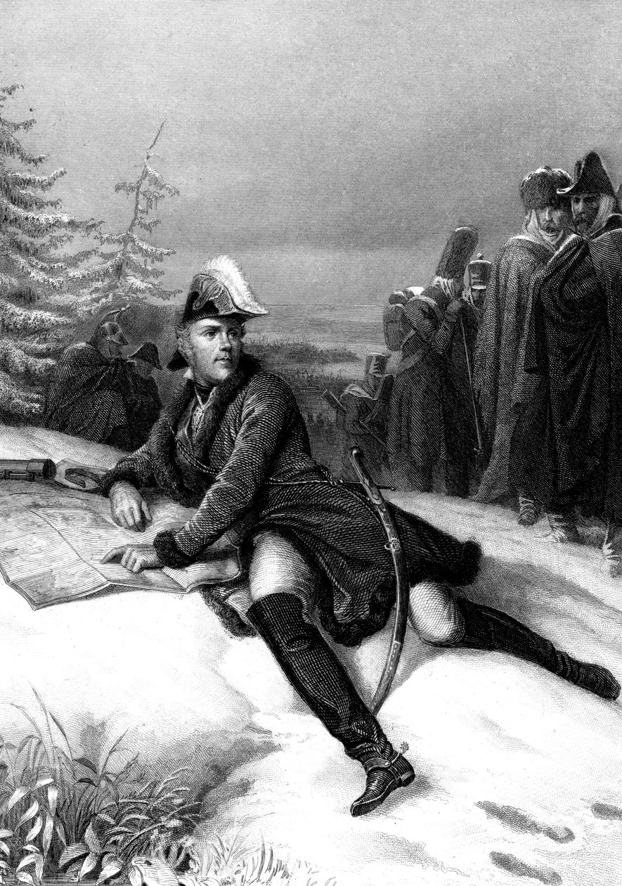 Marschall Ney, französischer Soldat der Napoleonischen Kriege, 19. Jahrhundert von Paul Girardet