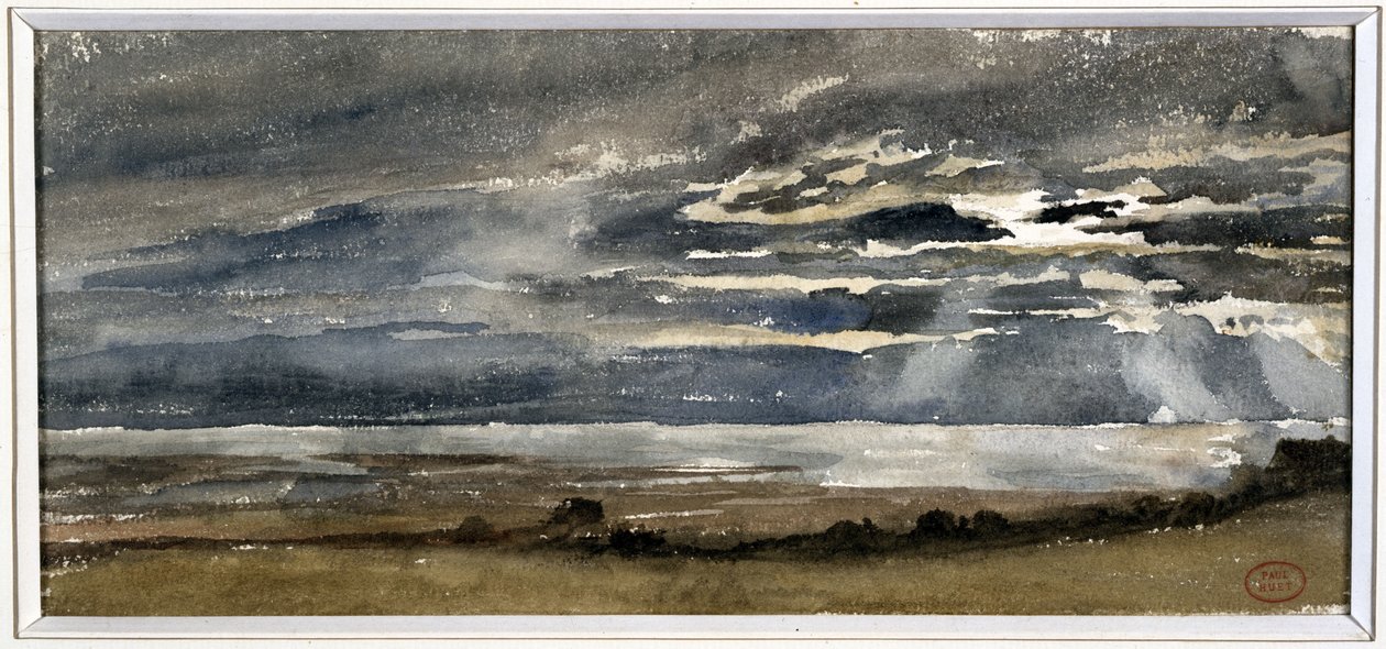 Sonnenuntergang von Paul Huet