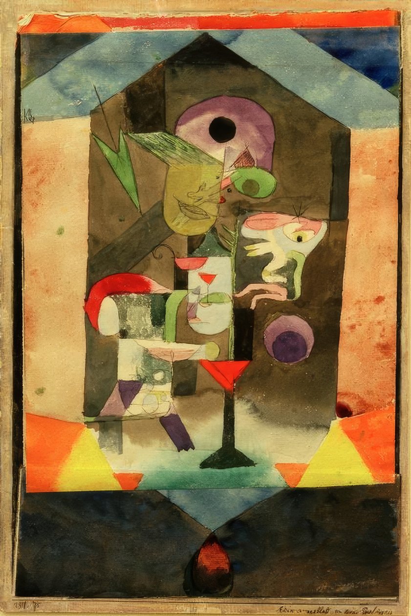 Erinnerungsbild an eine Empfängnis von Paul Klee