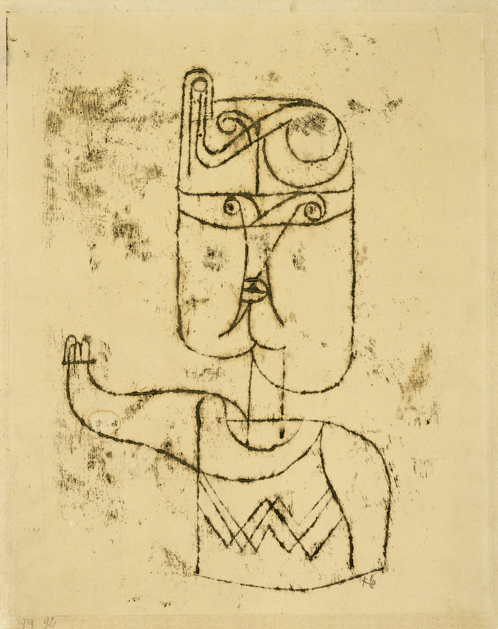 Mathematisches Bildnis von Paul Klee