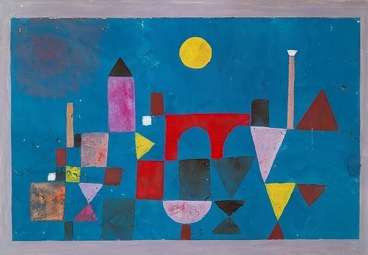 Paul Klee Die Rote Brücke