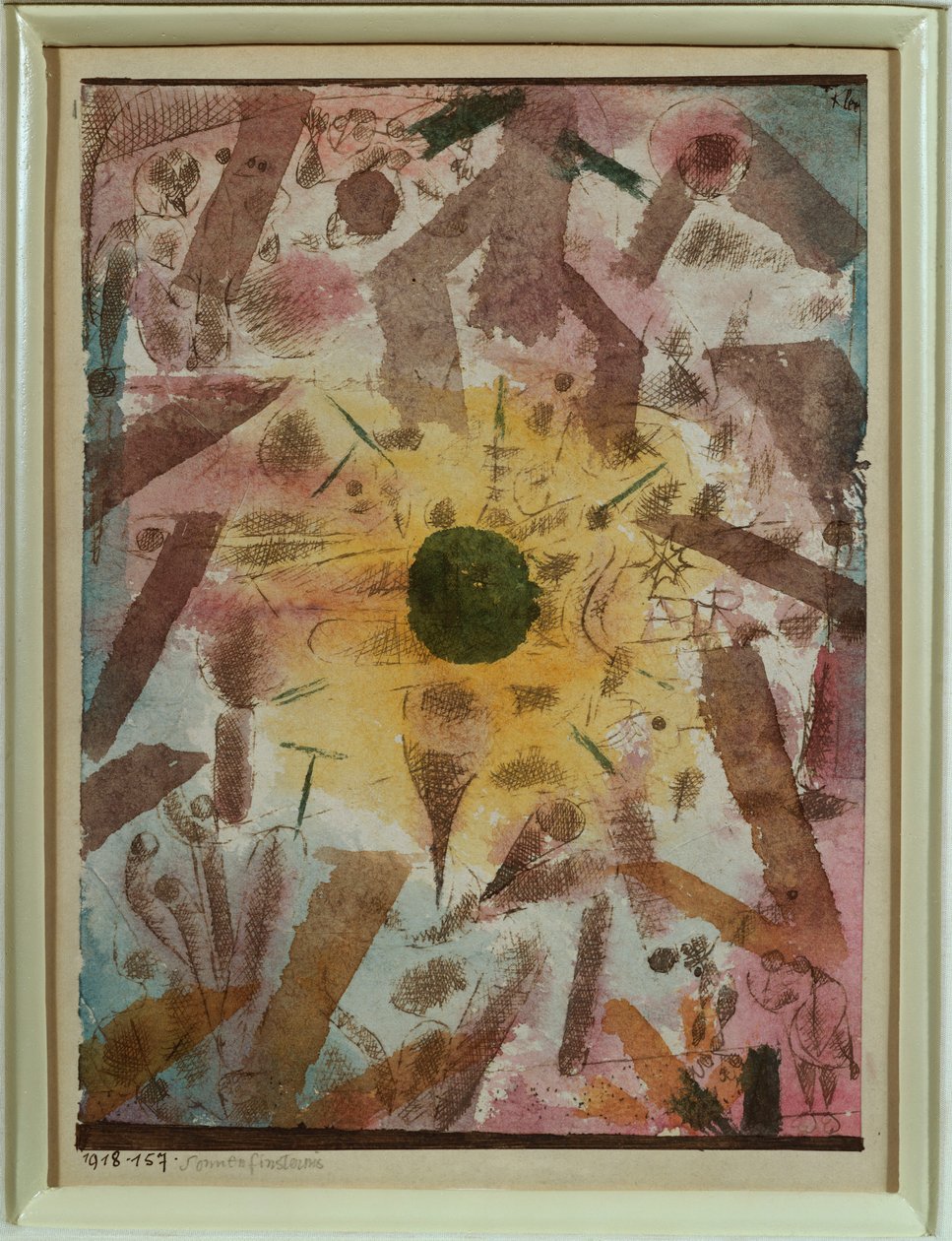 Sonnenfinsternis von Paul Klee