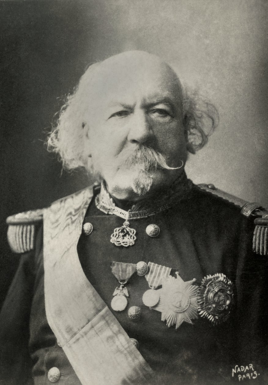 Porträt des französischen Marschalls Francois Canrobert von Paul Nadar