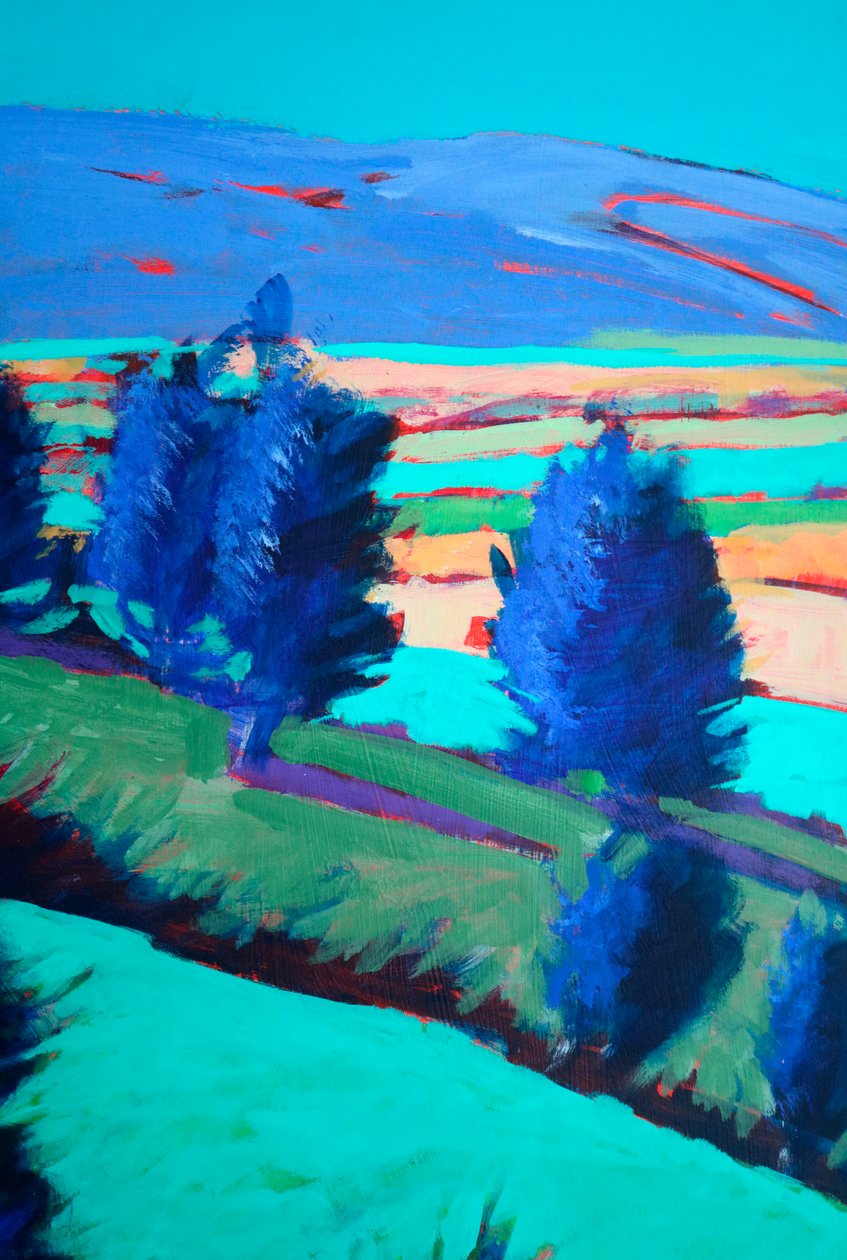 Blick nach Westen #3 (Detail) von Paul Powis