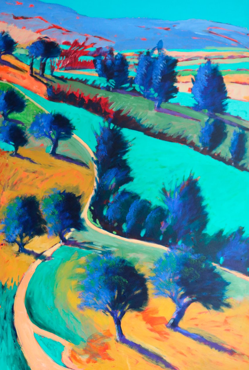Blick nach Westen #5 (Detail) von Paul Powis
